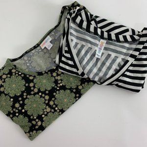 LuLaRoe Large Shirts - Lot of 2